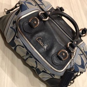 Coach Ashley Spectator Signature Satchel Handbag